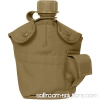 Coyote Brown - Military GI Style 1 Quart Canteen Cover   